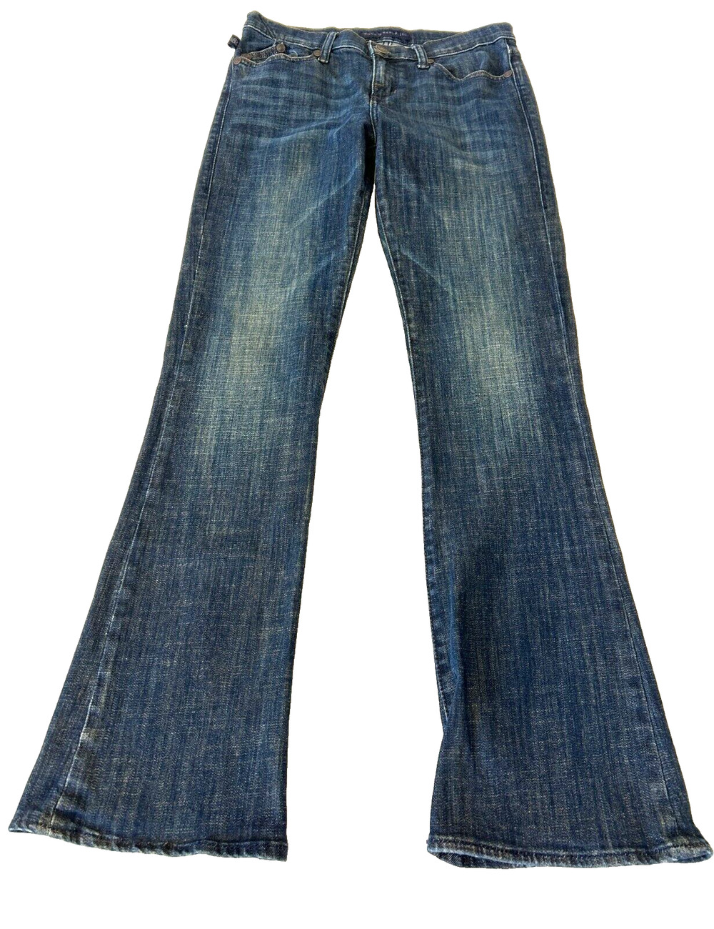 ROCK REPUBLIC Women KASANDRA Boot Cut Jeans Size 8M Blue Boho Western Stretch